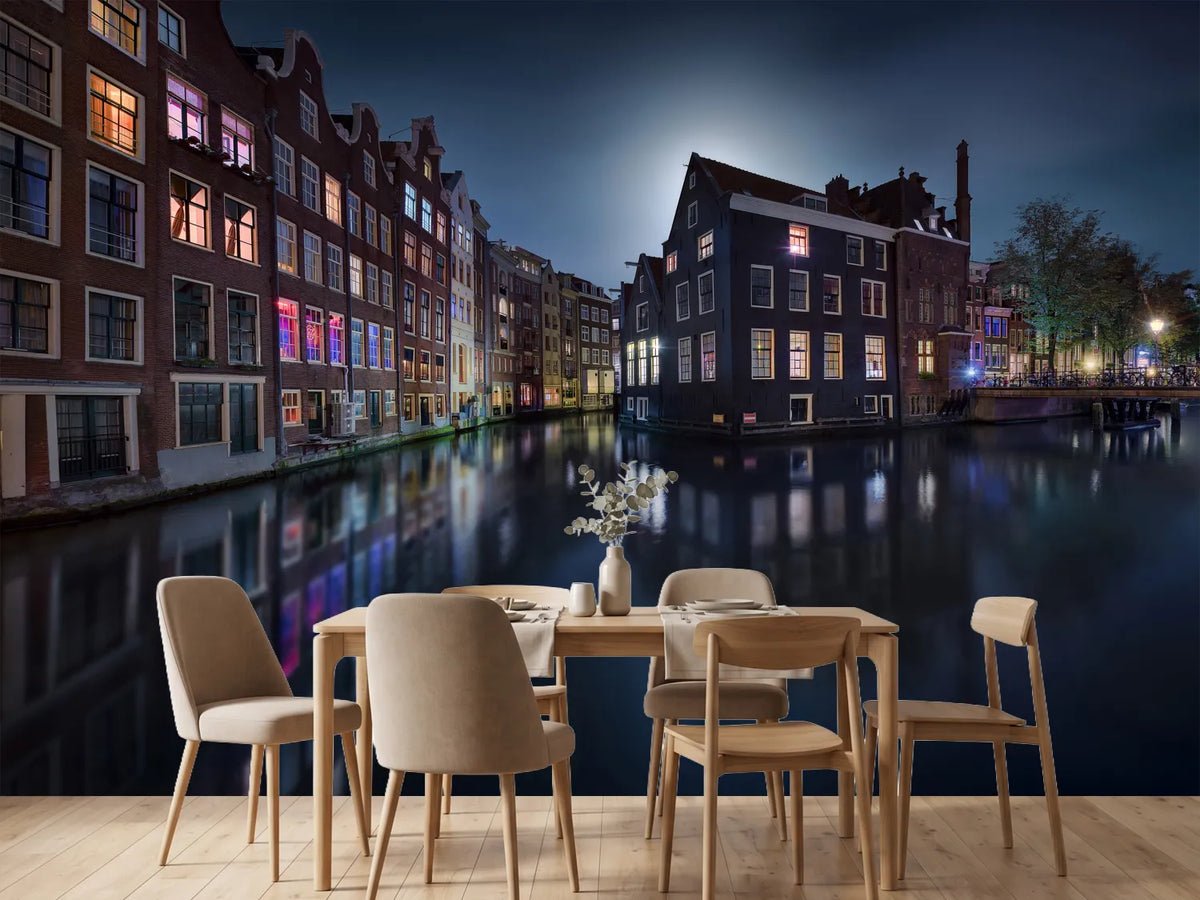 photo-wallpaper-moonlight-over-amsterdam