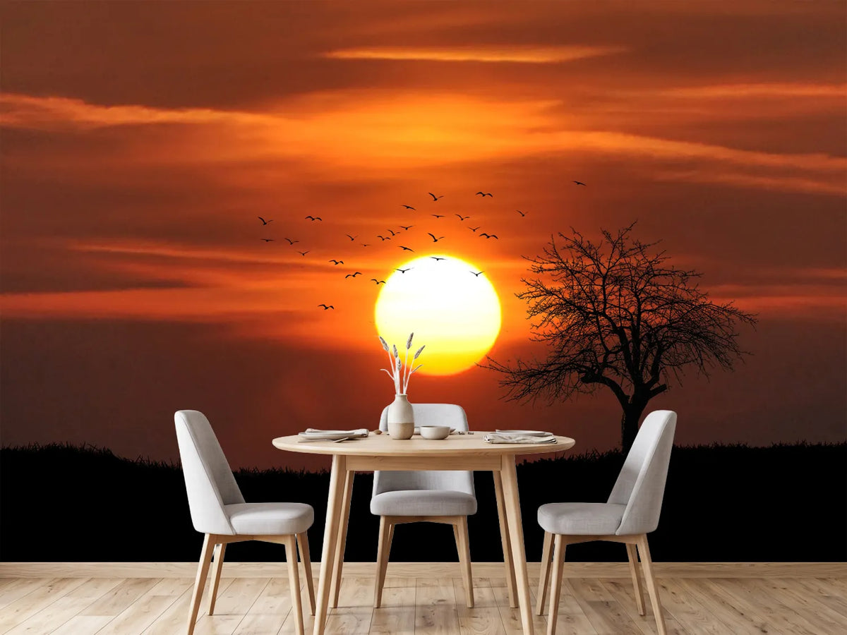 photo-wallpaper-the-sunset-on-the-horizon