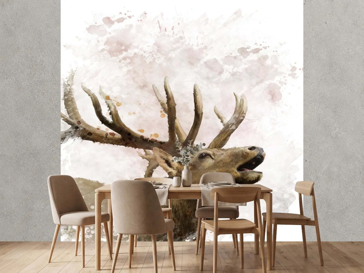 photo-wallpaper-elk-painting