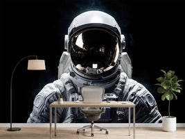 photo-wallpaper-a-white-astronaut-on-a-black-background