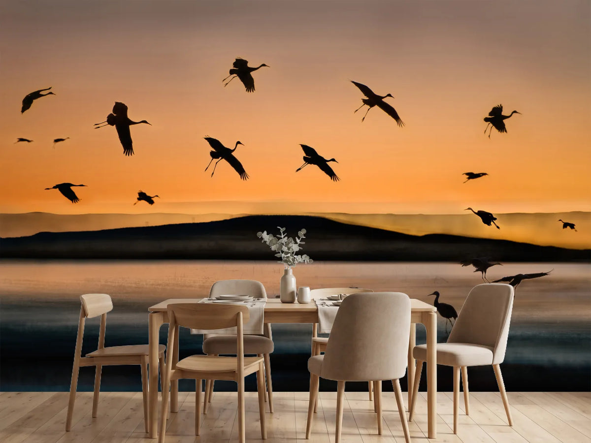 photo-wallpaper-fly-in-at-sunset