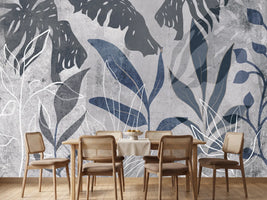 photo-wallpaper-abstract-botanical-leaves