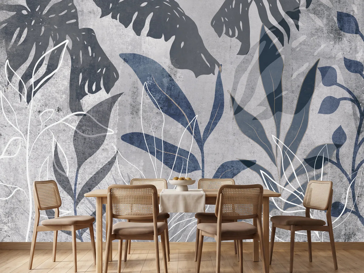 photo-wallpaper-abstract-botanical-leaves
