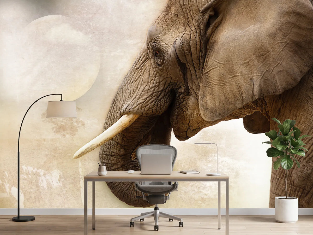 photo-wallpaper-portrait-of-an-elephant