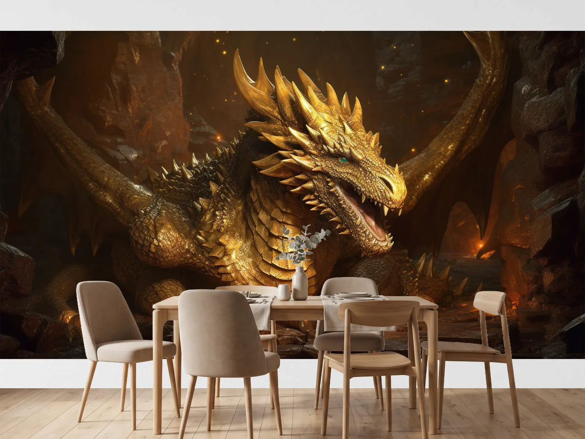 photo-wallpaper-regal-gold-dragon-with-shimmering-scales-ai-generated