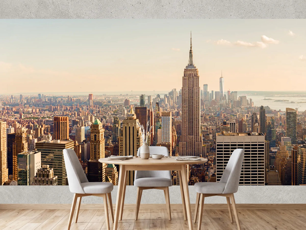 photo-wallpaper-empire-state-building-above-the-manhattan-skyline-in-warm-evening-light