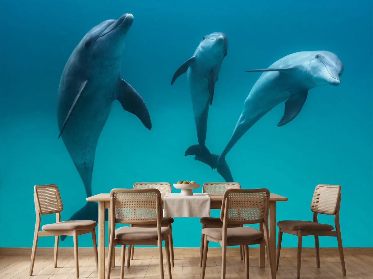 photo-wallpaper-bottlenose-dolphins-ii