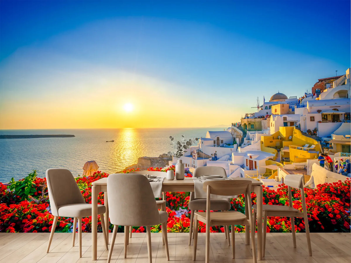 photo-wallpaper-sunset-at-oia-town-santorini-greece