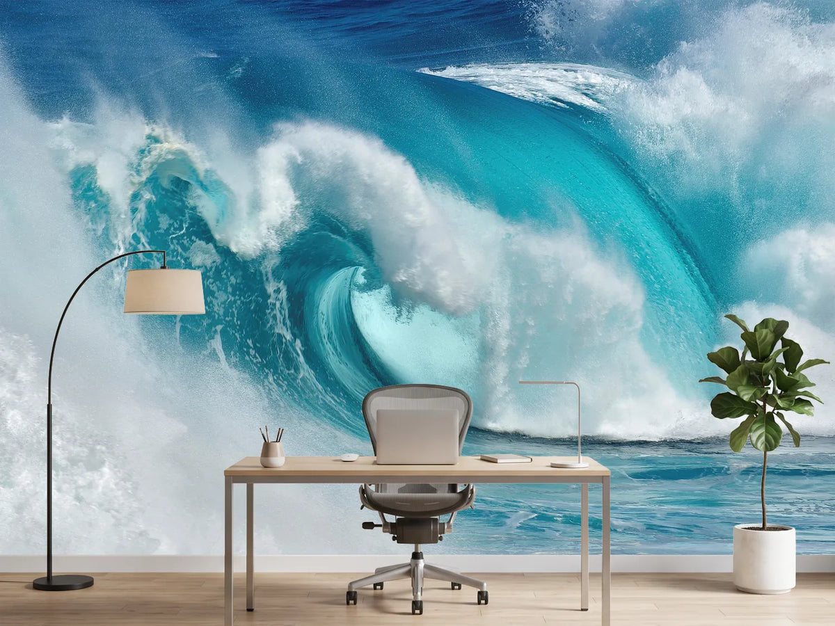 photo-wallpaper-when-the-ocean-turns-into-blue-fire-x
