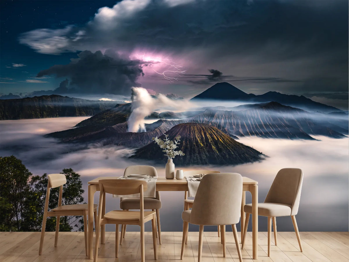 photo-wallpaper-erupting-volcano-lightning