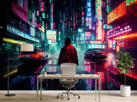 photo-wallpaper-concept-art-illustration-of-cyberpunk-city-at-rainy-night