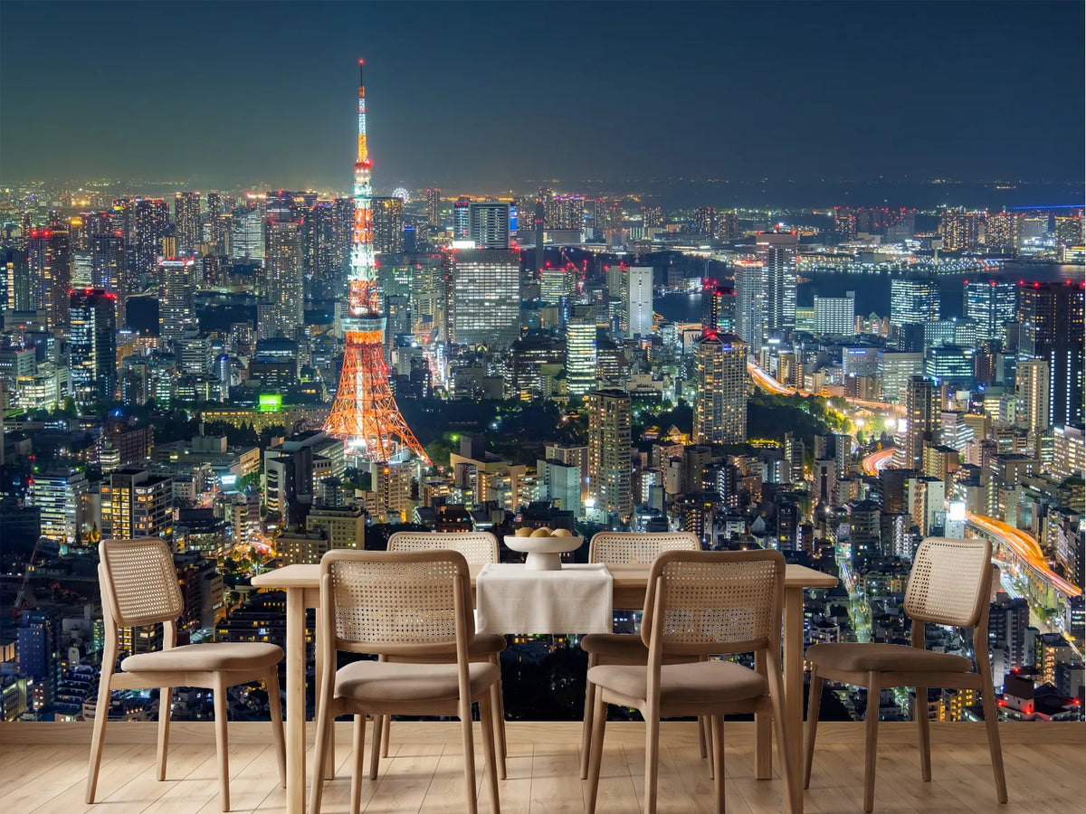 photo-wallpaper-tokyo-tower-glowing-above-a-sea-of-city-lights-at-night