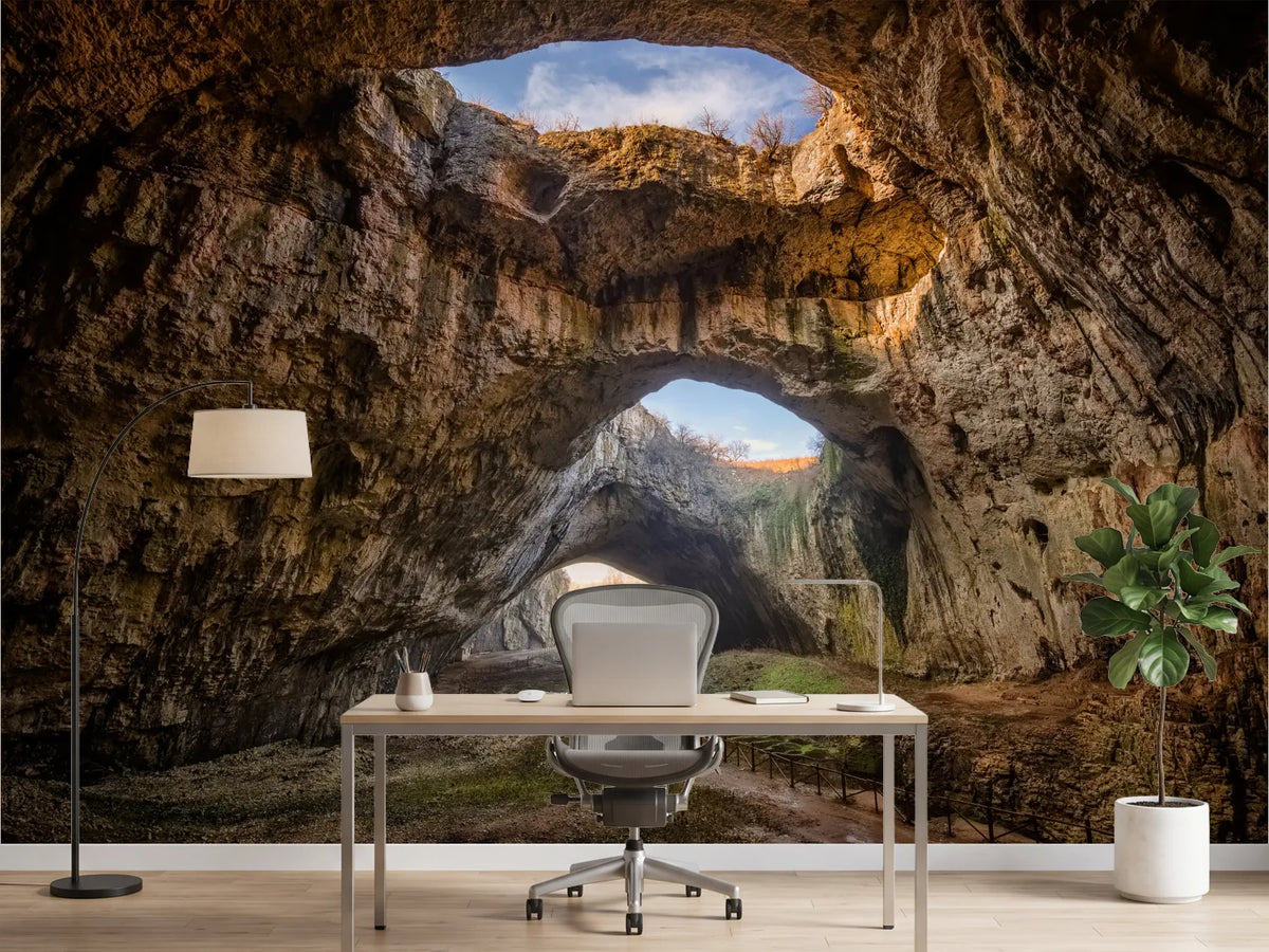photo-wallpaper-magnificent-view-of-the-devetaki-cave-bulgaria