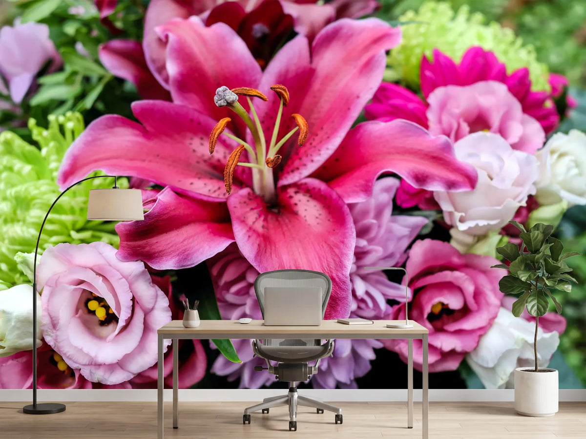 photo-wallpaper-bouquet-with-lily