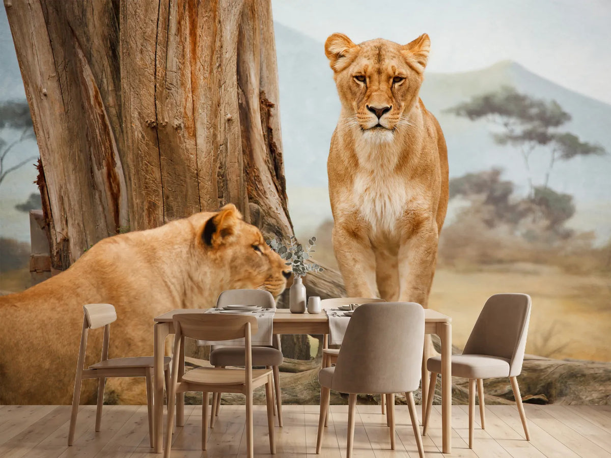 photo-wallpaper-lions-in-africa