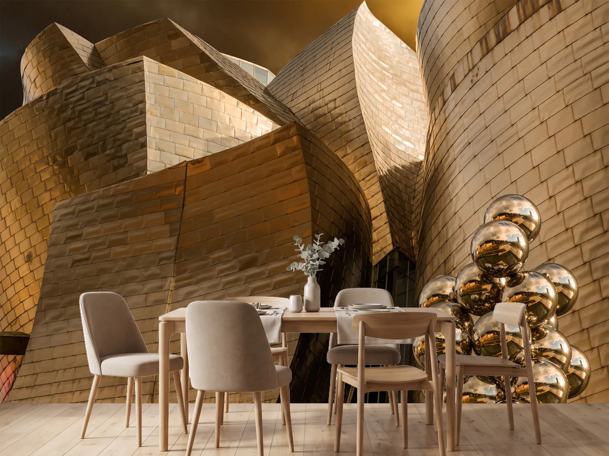 photo-wallpaper-geometry-in-gold-and-steel