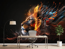 photo-wallpaper-fantasy-lion-head