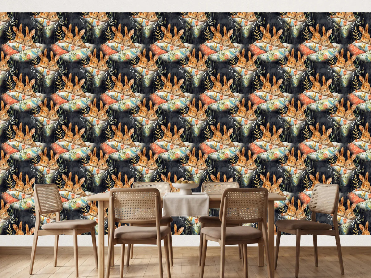 photo-wallpaper-whimsical-forest-bunnies