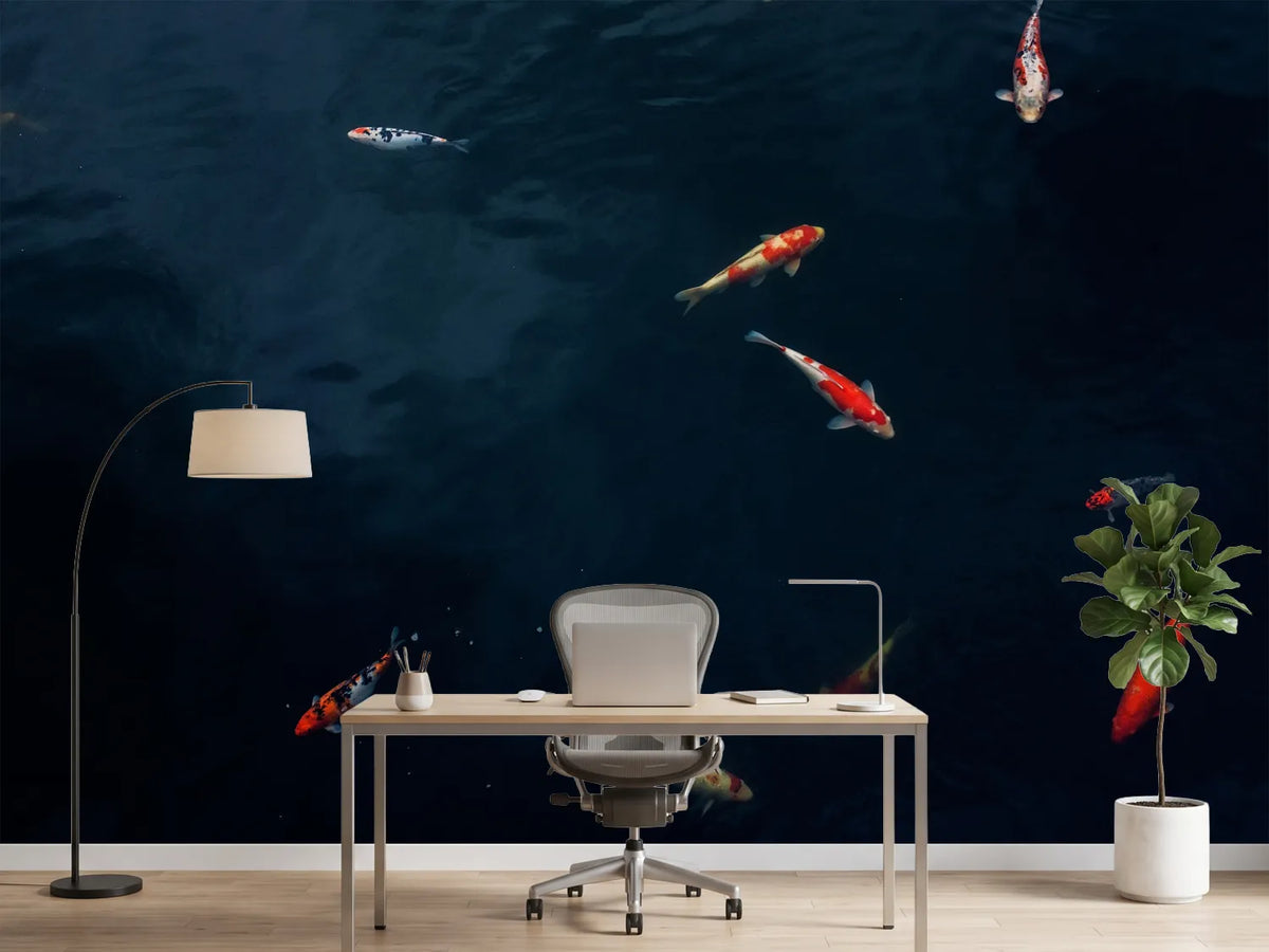 photo-wallpaper-fish-in-the-pond