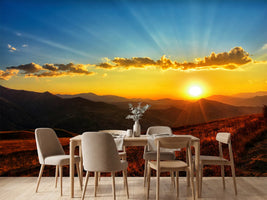 photo-wallpaper-sunset-in-the-world-of-mountains