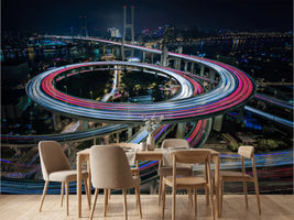 photo-wallpaper-urban-spiral-light-trails