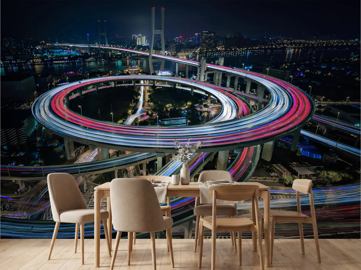 photo-wallpaper-urban-spiral-light-trails