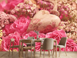 photo-wallpaper-romantic-roses-with-heart