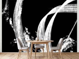 photo-wallpaper-organic-white-shapes