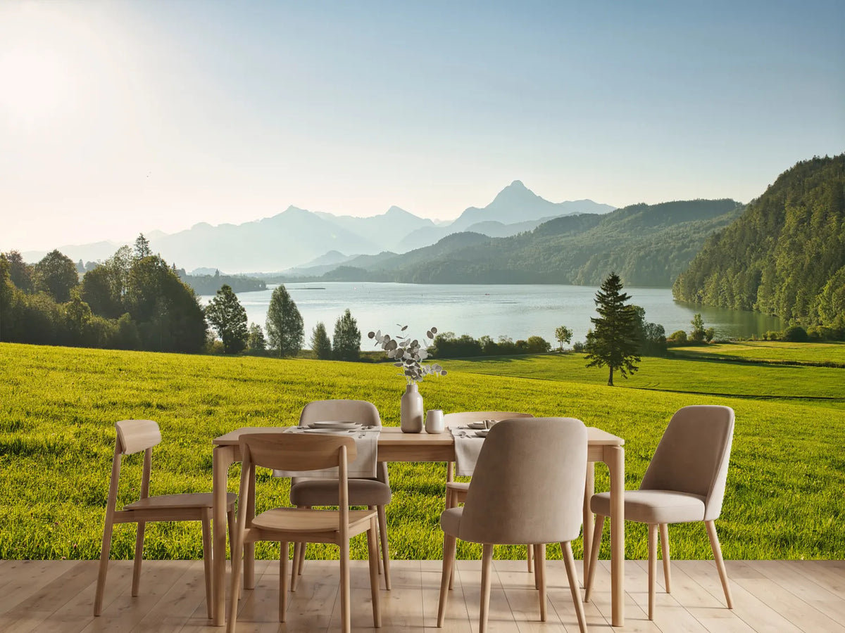 photo-wallpaper-a-large-green-field-with-a-lake-and-mountains-in-the-background