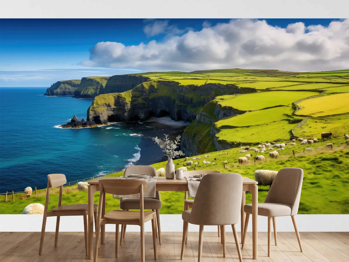 photo-wallpaper-sea-cliffs-with-grazing-sheep-above-deep-blue-ocean