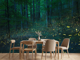 photo-wallpaper-forest-firefly-glow