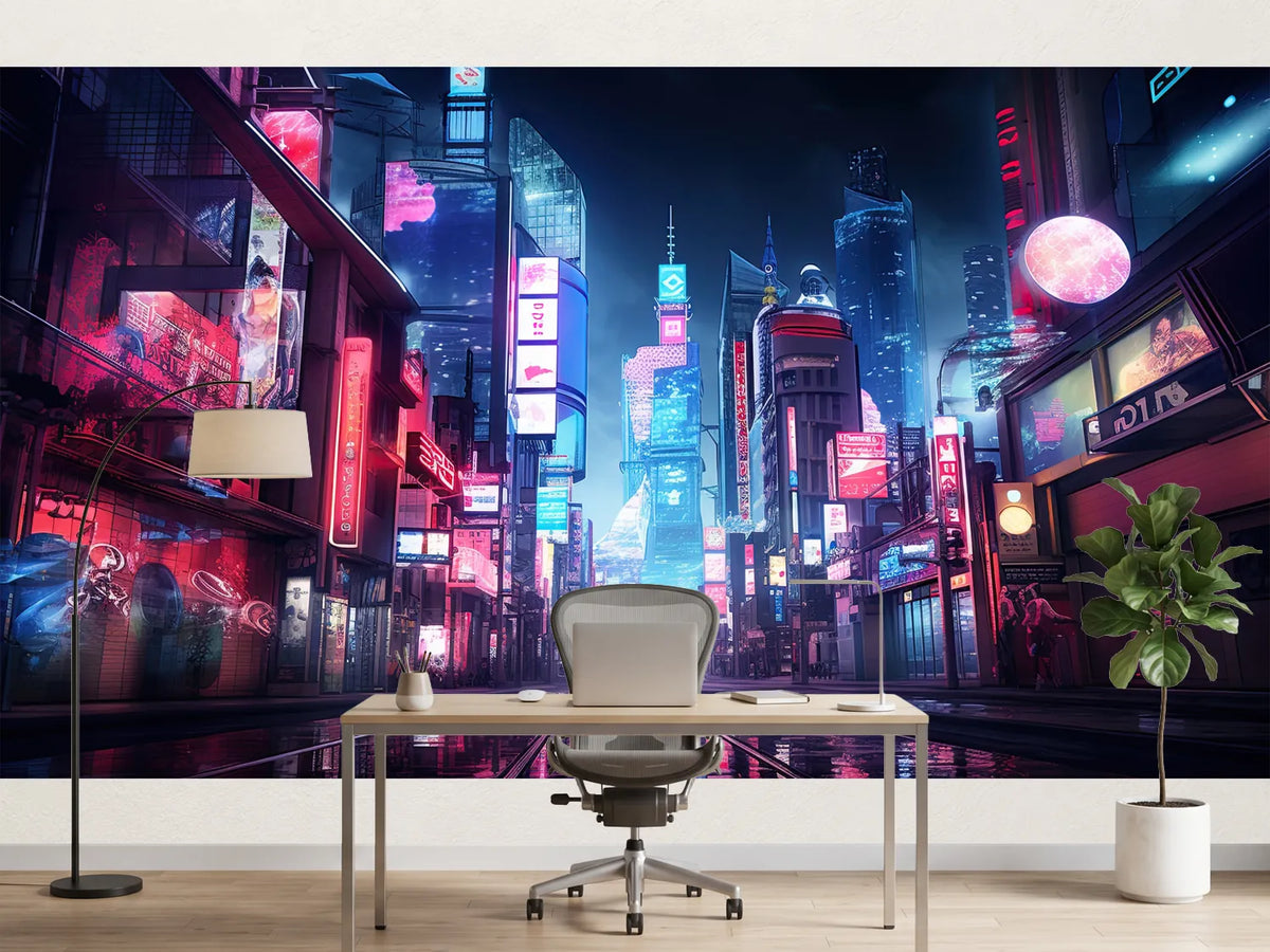 photo-wallpaper-neon-lit-cyberpunk-metropolis-canyon-at-night