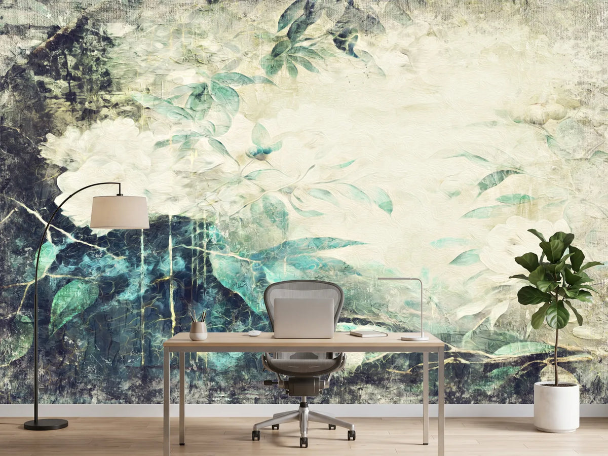photo-wallpaper-distressed-floral-elegance