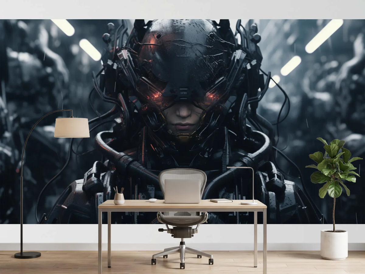 photo-wallpaper-sci-fi-robot-style-samurai-warrior-image-ai-generated-art