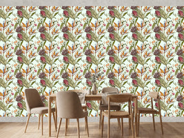 photo-wallpaper-exotic-floral-pattern