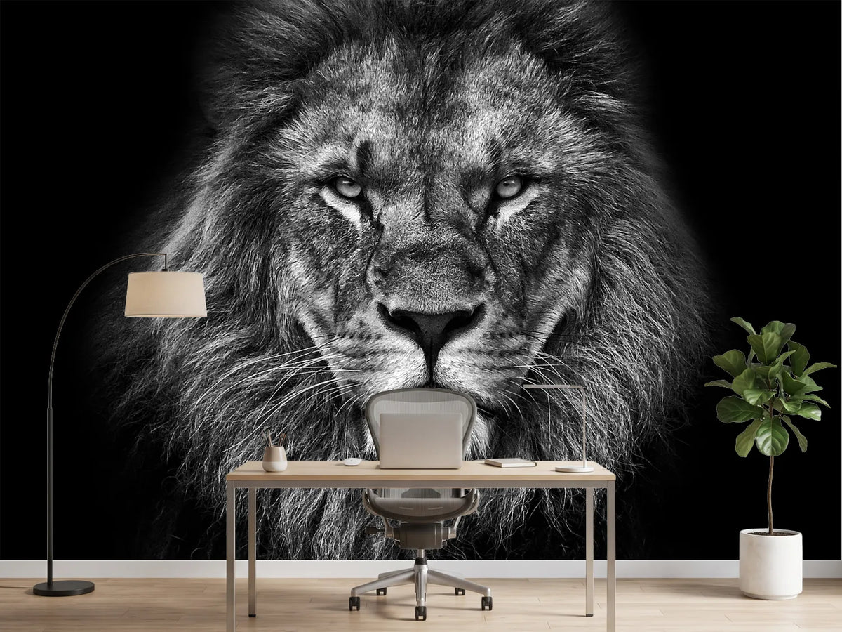 photo-wallpaper-king-face-bw