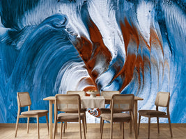 photo-wallpaper-blue-rust-fluid-swirls