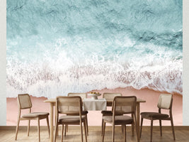 photo-wallpaper-turquoise-waves-pink-sand