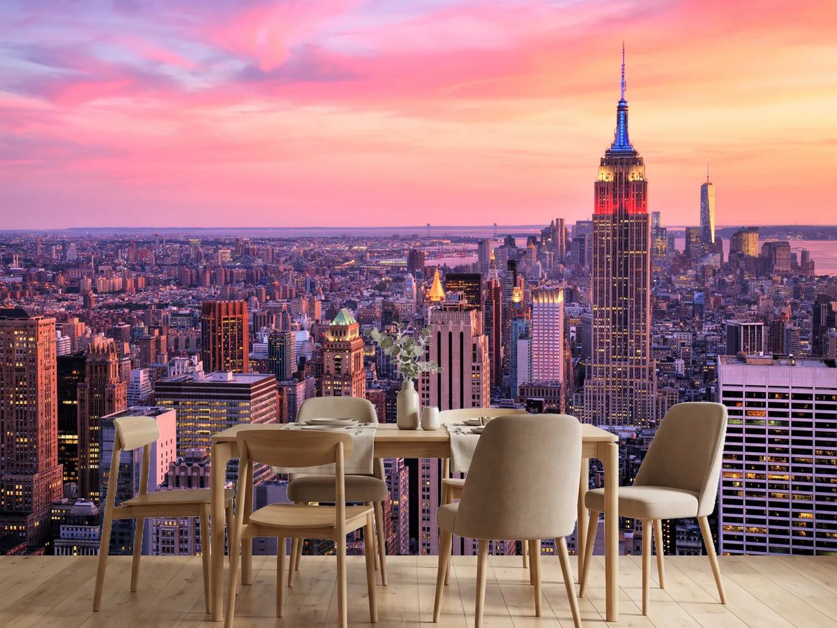photo-wallpaper-new-york-city-midtown-with-empire-state-building-at-amazing-sunset