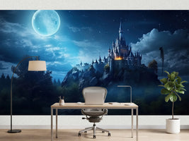 photo-wallpaper-beautiful-castle-under-moonlit-sky-in-fairy-tale-silhouette-concept