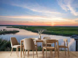 photo-wallpaper-sunrise-at-cypremort-point-louisiana-usa