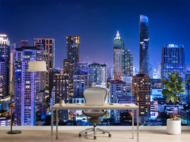 photo-wallpaper-glowing-skyscrapers-at-blue-hour-sparkling-city-skyline