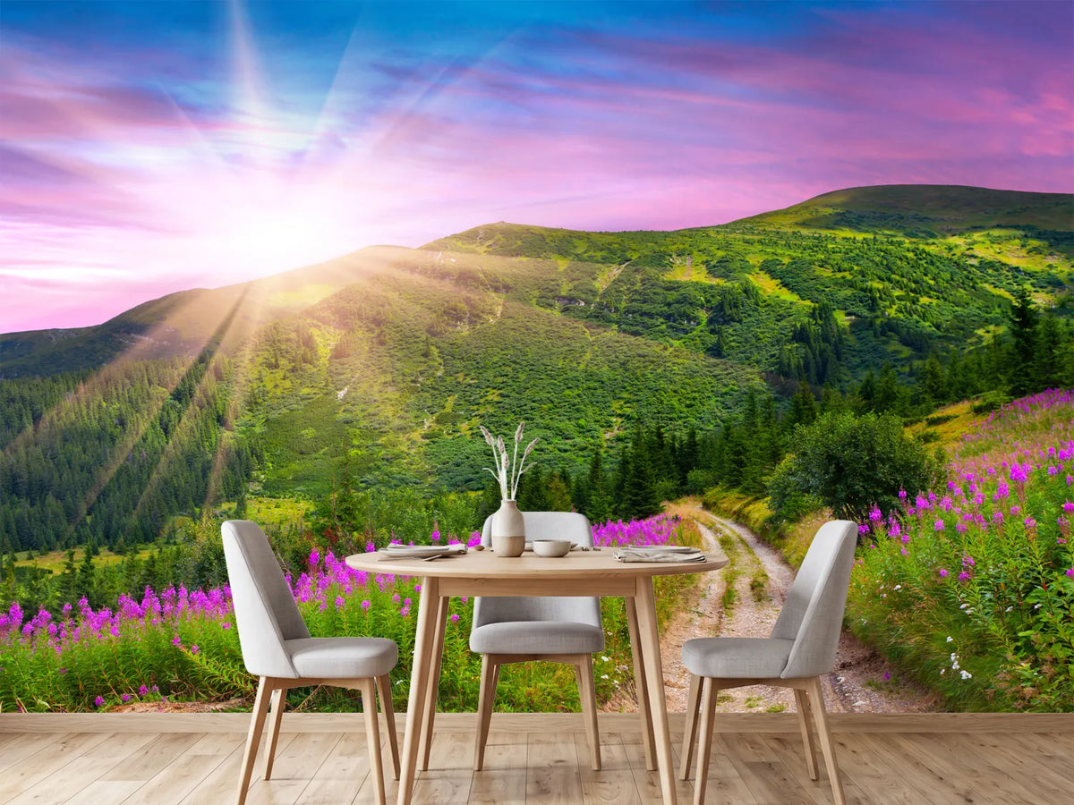 photo-wallpaper-a-summer-landscape-at-sunrise