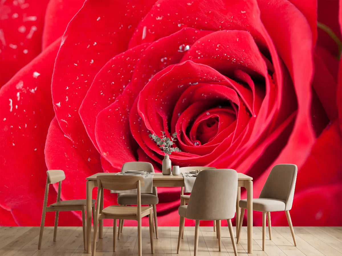 photo-wallpaper-red-rose-in-morning-dew