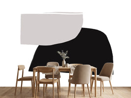 photo-wallpaper-monochrome-organic-shapes
