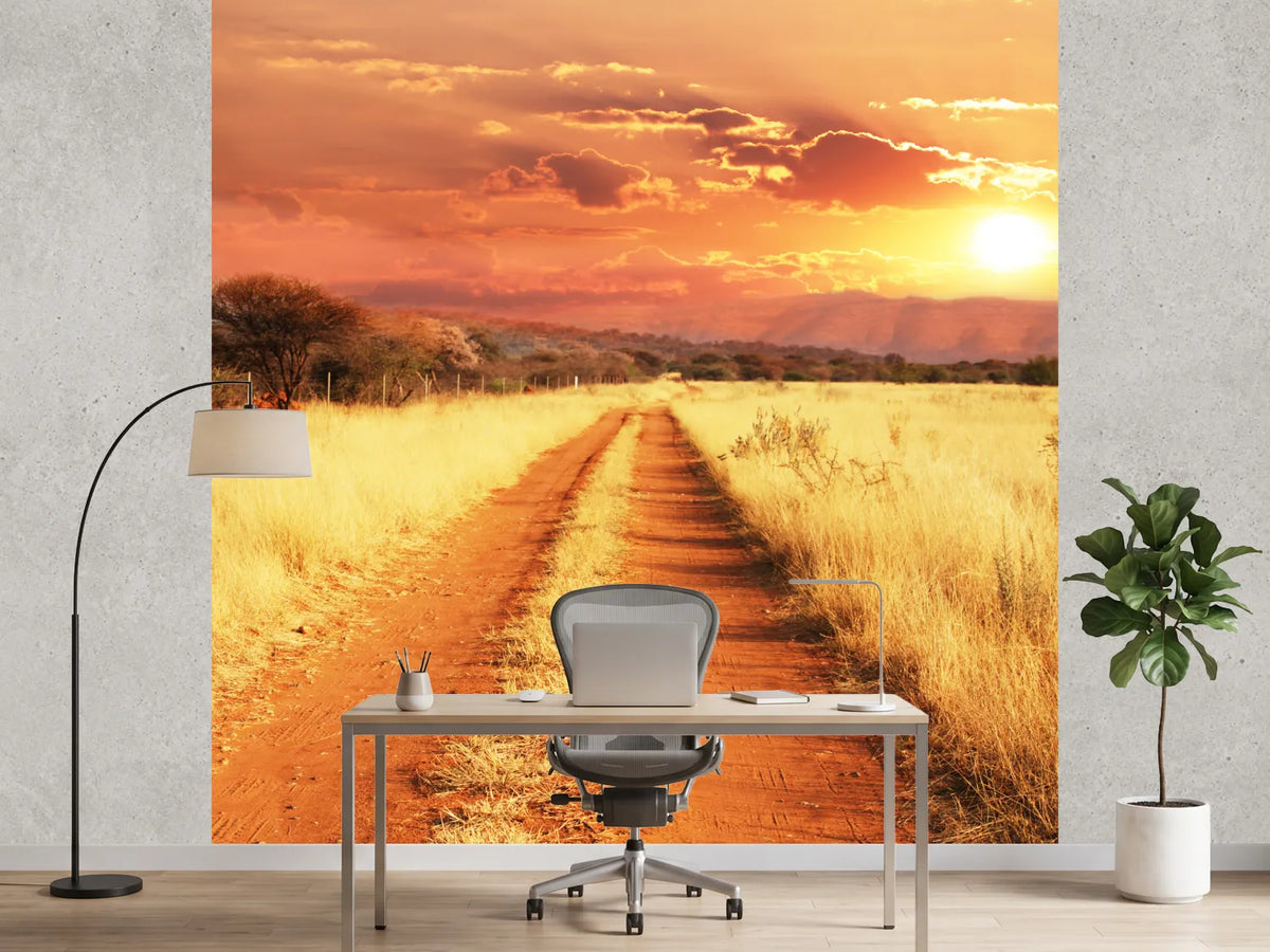 photo-wallpaper-dusk-in-kenya