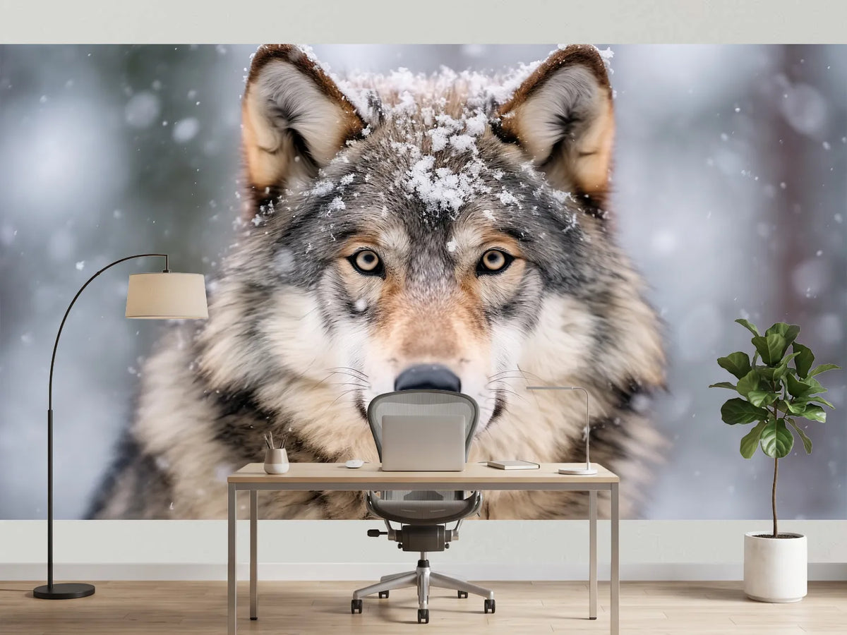 photo-wallpaper-a-wolf-portrait-at-snow-day