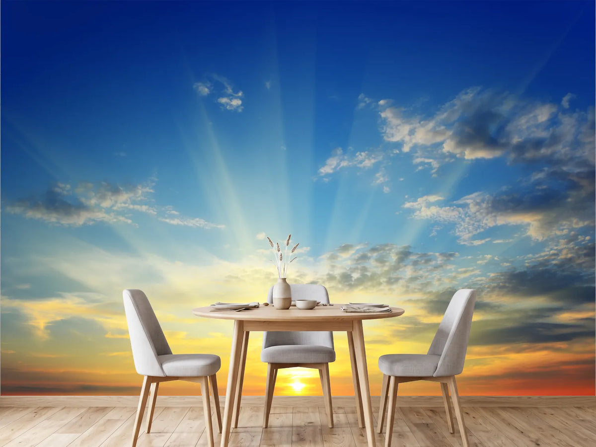photo-wallpaper-the-sun-above-the-horizon