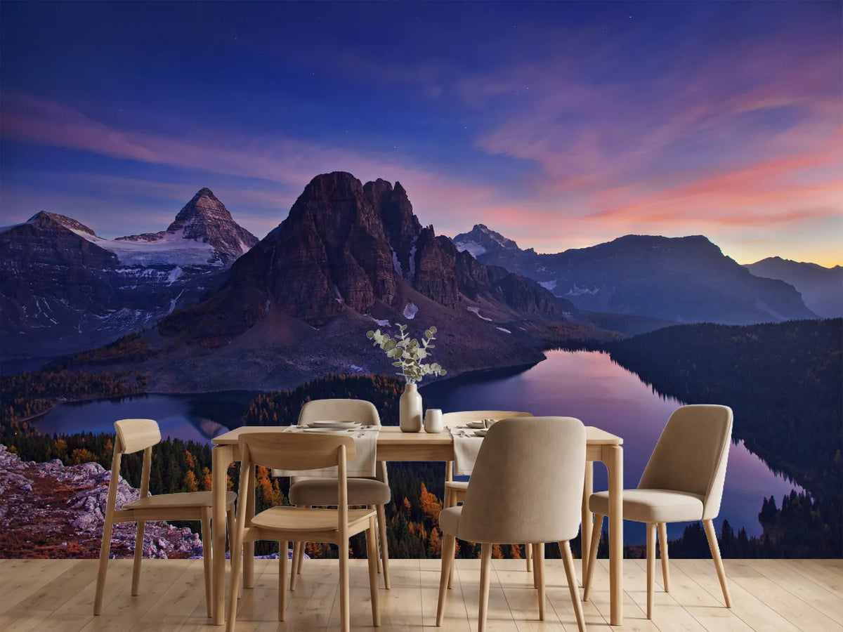 photo-wallpaper-twilight-at-mount-assiniboine