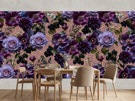 photo-wallpaper-dark-floral-elegance